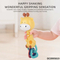 Wholesale Musical Cartoon Giraffe Plastic Baby Chew Toy Teether Music Sensory Rattle Sleeping Toy