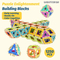 Wholesale Montessori Creative Gift Educational Plastic DIY Blocks Building Toys for Kids