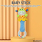 Cute Cow Design Easy Grasping Toys Soothing Soft Plush Baby Educational Hand Rattles Toys with Soft Toy Animal Head Design