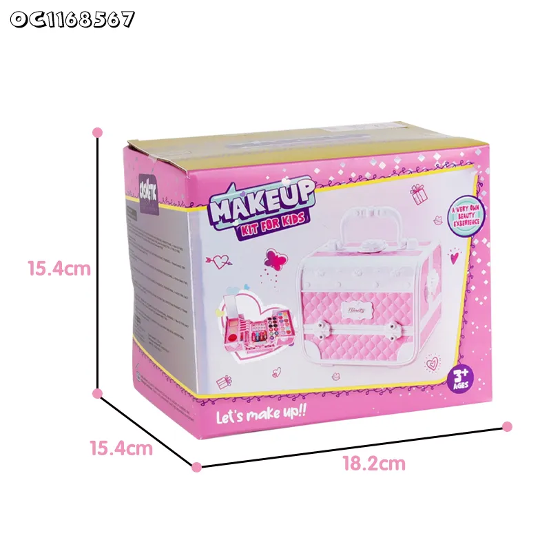 Shadow Nail Gel Polish Kit Girls Beauty Fashion Portable Make up Makeup Box Toy for Wholesale