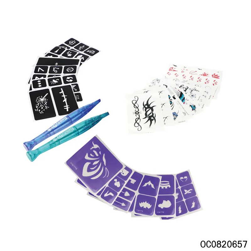 Wholesale Stickers Children Kids Children Makeup Set Beauty Fashion Toys for Girls