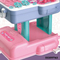Wholesale Pretend Portable Cosmetic Girls Makeup Box Set Beauty Fashion Children's Make up Toys with Backpack