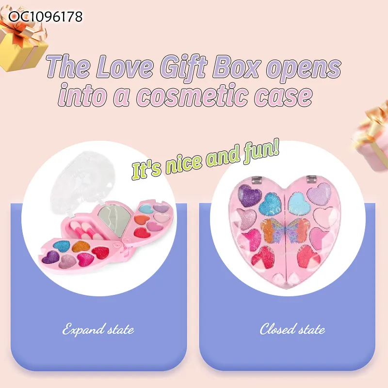 Wholesale Fashion Make up Girls Beauty Makeup Design Nail Polish Art Kit Toy Gift Sets for Kids Girls