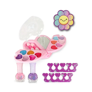 Wholesale Fashion Make up Girls Beauty Makeup Design Nail Polish Art Kit Toy Gift Sets for Kids Girls
