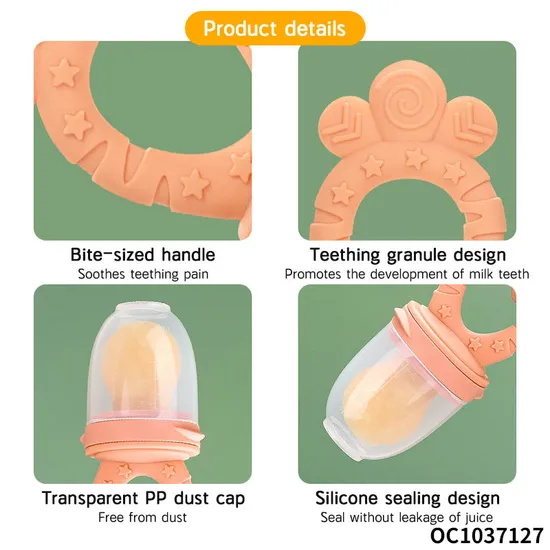 Wholesale Silicone Food New Born Best Kids Baby Teether