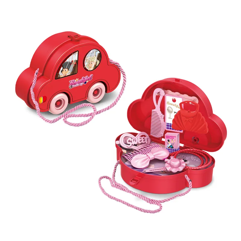 Wholesale Children Girls Beauty Fashion Products Pretend Play Portable Makeup Toy