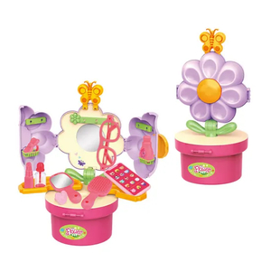 Wholesale Children Pretend Play Make up Portable Makeup Beauty Fashion Cheap Girls Toys for Baby Girls Kids