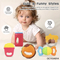 Wholesale Montessori Educational Cognitive Products Silicone Silicone Baby Teether Toys