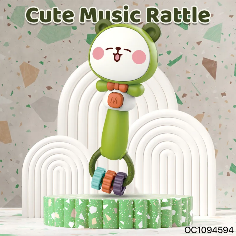 Electronic Music Children and 10months Old Baby Sensory and Education Gift Brain Development Noise Maker Rattle Hand Grip Toy