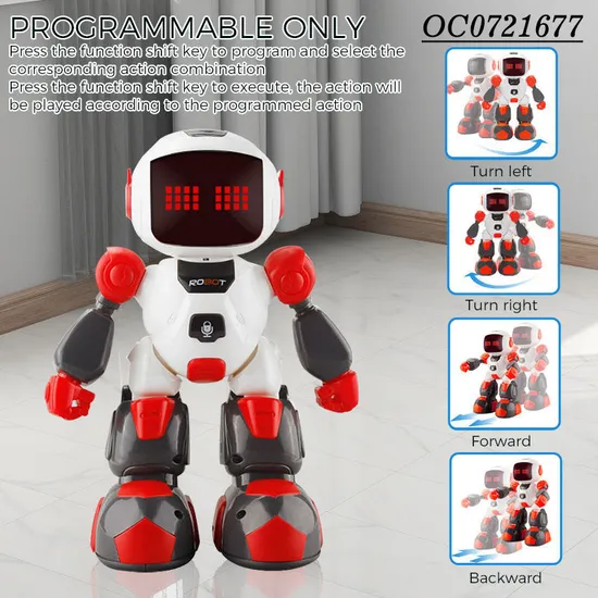 Wholesale Interactive Intelligent Wireless Charger Remote Control Robot for Kids