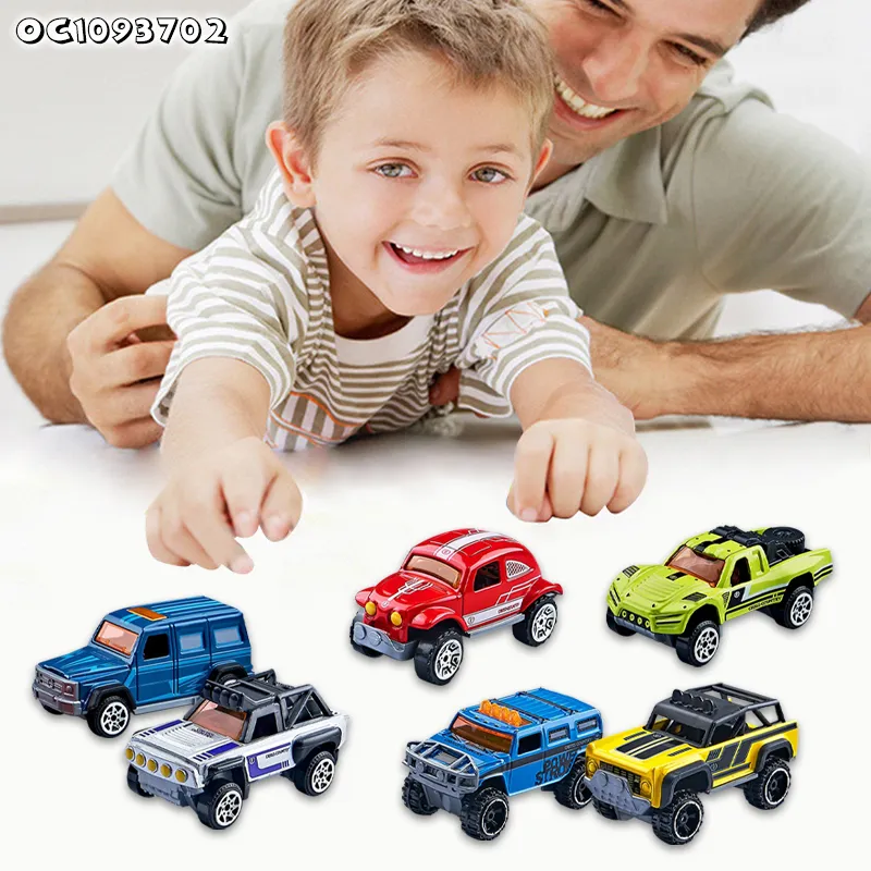 Wholesale off Road Antiques Alloy Model Racing Mini Metal Car 1: 64 Scale Toy for Kids