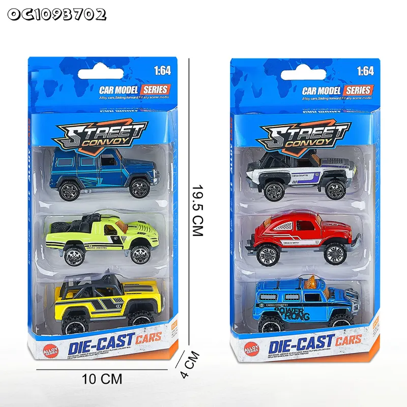 Wholesale off Road Antiques Alloy Model Racing Mini Metal Car 1: 64 Scale Toy for Kids