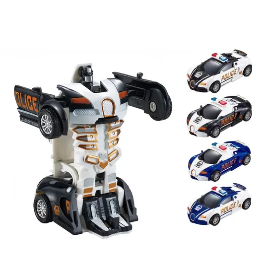 Wholesale Smart Plastic Transforming 8 PCS Intelligent Smart Robot for Kids and Boys