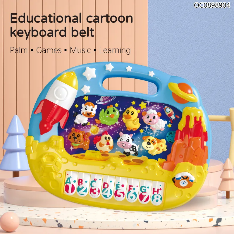 Wholesale Musical Instruments Baby Sensory Educational Electricpiano Keyboard Toy