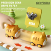 Wholesale 2PCS Cute Animal Friction Construction Plastic Mini Car Toy Set