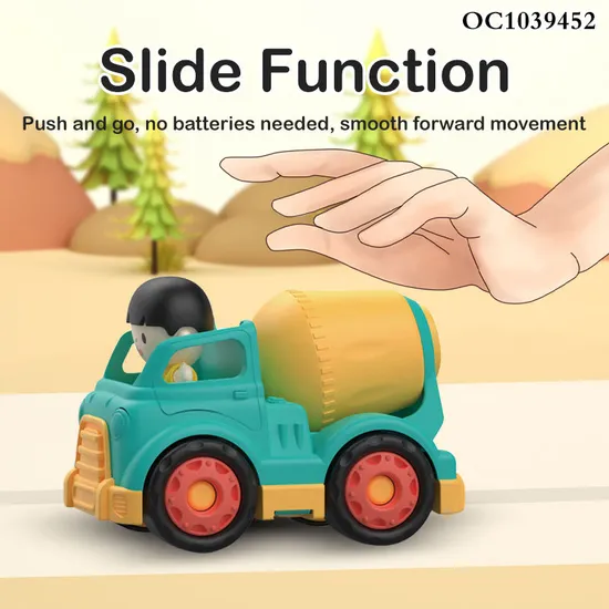 Wholesale Freewheels Engineering Series Excavator Toy Small Truck Car Construction Vehicle Model Toy Model