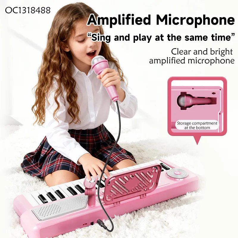 Wholesale Educational Montessori Sensory Electronic Musical Instrument Electric Keyboard Piano