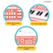 Wholesale Montessori Sensory Battery Operated Keyboard Children's Electronic Piano for Kids