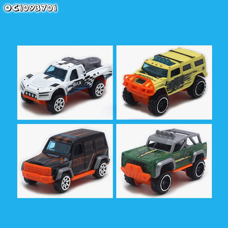 Wholesale Children off Road Truck Mini 1: 64 Scale Diecast Model Cars for Kids