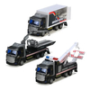 Wholesale Diecast Alloy 6PCS Miniature Metal Model Pull Back Car Toys Truck