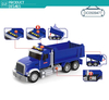 Wholesale Miniature Friction Construction Car Toys Set Model Truck with Light Sound
