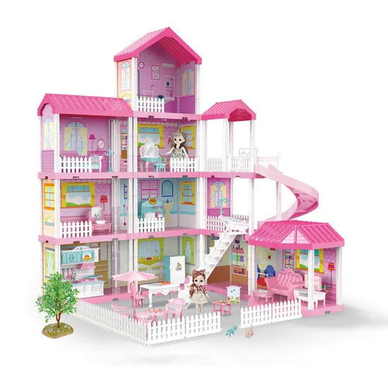 Wholesale Miniature Girl Dly Portable Kids Baby Toys Doll House