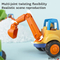 Wholesale Children Friction Car Construction Vehicle Truck Montessory Plastic Model Cars Toy