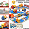 Wholesale Children's Educational Track Kids Car Toy Play Set Pull Back Engineering Truck Toys Set