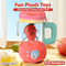 Wholesale Children Stuffed Pretend Play Preschool Custom Design Weighted Plush Juicer Toy