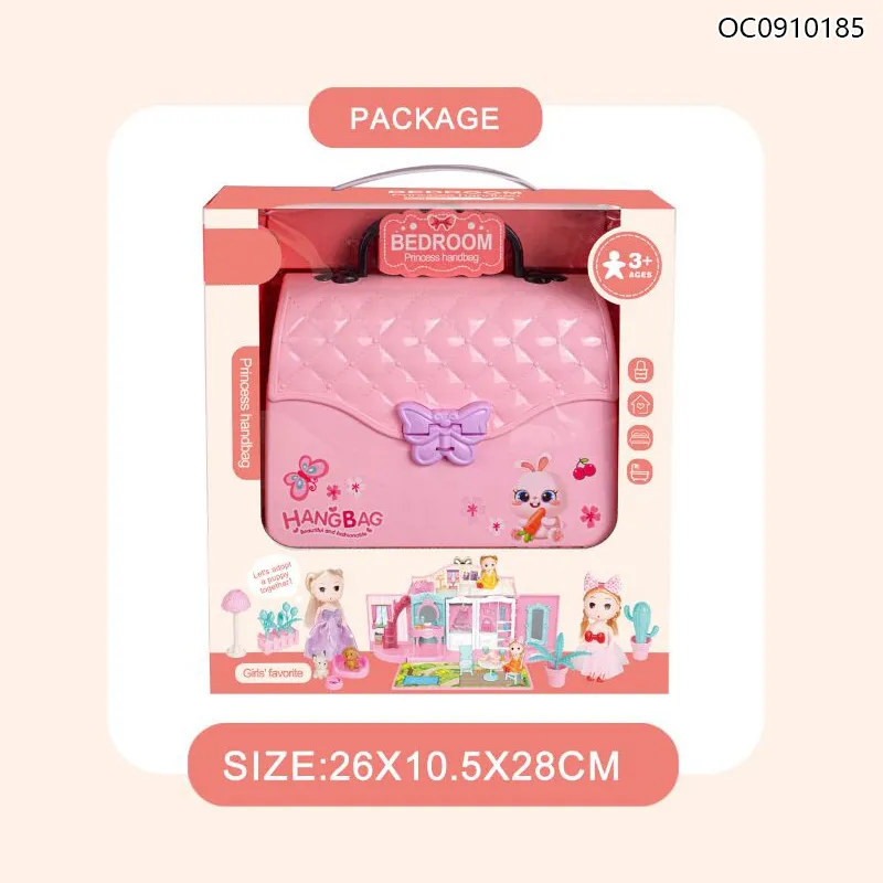 Wholesale Children's Dress Model Set Baby Girl Toys DIY Miniature Doll House Set