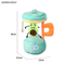 Wholesale Stuffed Baby Pull Line Spinning Portable DIY Pretend Play Electric Plush Educational Mini Juicer Machine Toy