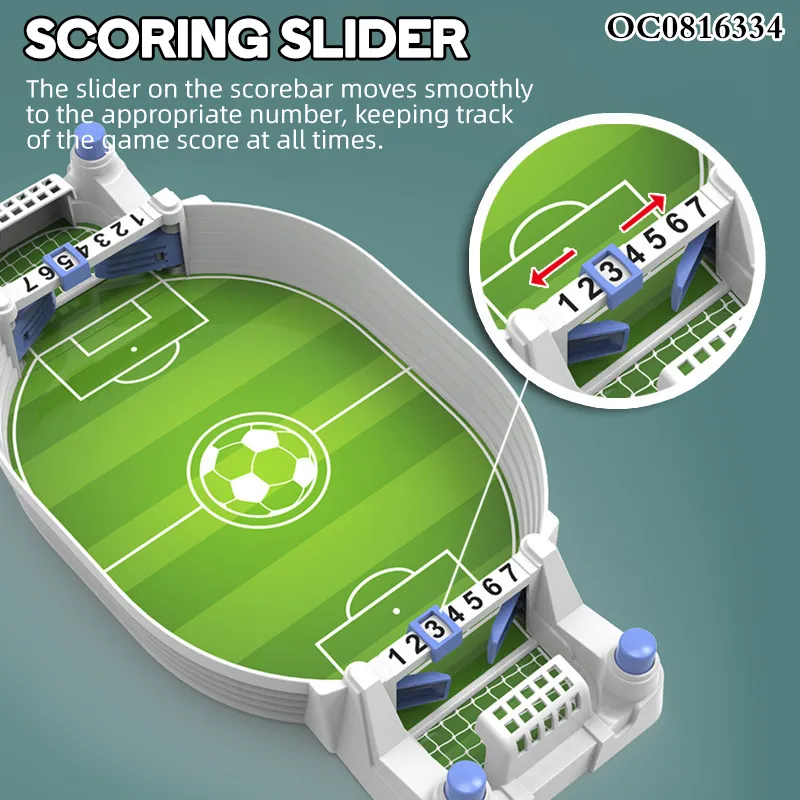 Wholesale 2 Players Battle Hand Football Training Board Toys Soccer Games Mini Football Table for Kids