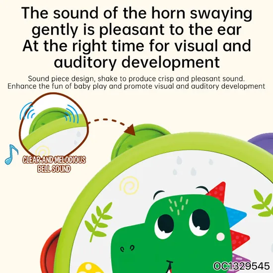 Wholesale Kids Musical Cartoon Sensory Plastic Musical Toy Hand Drum