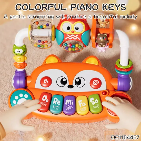 Wholesale Toy Piano Electronic Child Interactive Baby Sensory Musical Keyboard for Kids