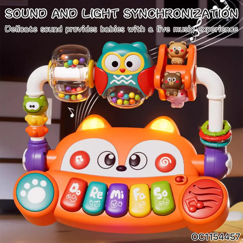 Wholesale Toy Piano Electronic Child Interactive Baby Sensory Musical Keyboard for Kids