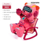 Wholesale Toy Plastic Intelligent Fashion Bear Robot Alarm Clock for Kids with Light Sound