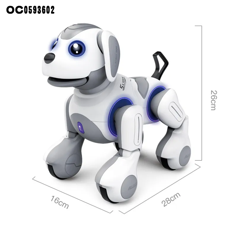 Wholesale Popular Remote Control Smart Robot Dancing Intelligent RC Dog for Kids