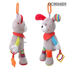 Wholesale Stuffed Bed Bell Hanging Plush Doll Sensory Toys Doll for Babies