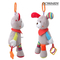 Wholesale Stuffed Bed Bell Hanging Plush Doll Sensory Toys Doll for Babies