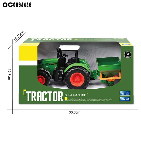 Wholesale Kids Children's Miniature Friction Farmer Car Plastic Toy Truck