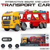 Wholesale Construction Friction Car Transporter Car Truck Toy Car Set for Kids with Light Sound