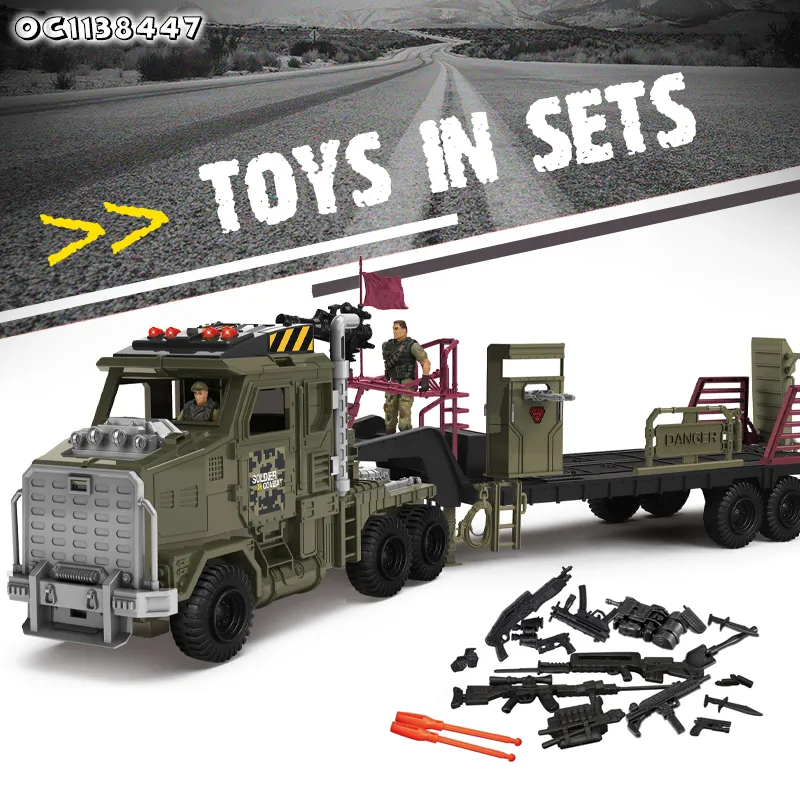 Wholesale Plastic Friction Small Figure Play Set Truck Kids Car Toy