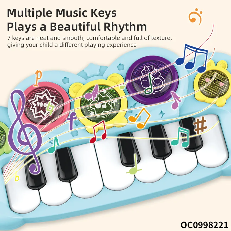Wholesale New Sensory Children's Toy Instrument Small Piano Musical Keyboard Baby Kids Electronic Toys Piano for Child