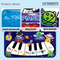 Wholesale Electronic Dance Musical Instruments Baby Piano Baby Light-up Keyboard Toy with Music