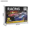 Wholesale Children Mini Diecast 12 Pieces Children Die Cast Metal Racing Car Model Custom Toys for Kids