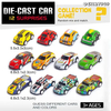 Wholesale Children Mini Diecast 12 Pieces Children Die Cast Metal Racing Car Model Custom Toys for Kids