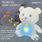 Wholesale Educational Animal Light up Custom Plush Bear Stuffed Baby Toys