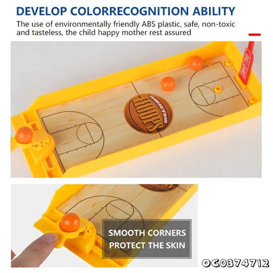 Wholesale Children Educational Montessori Portable Mini Basketball Board Game Interactive Toys