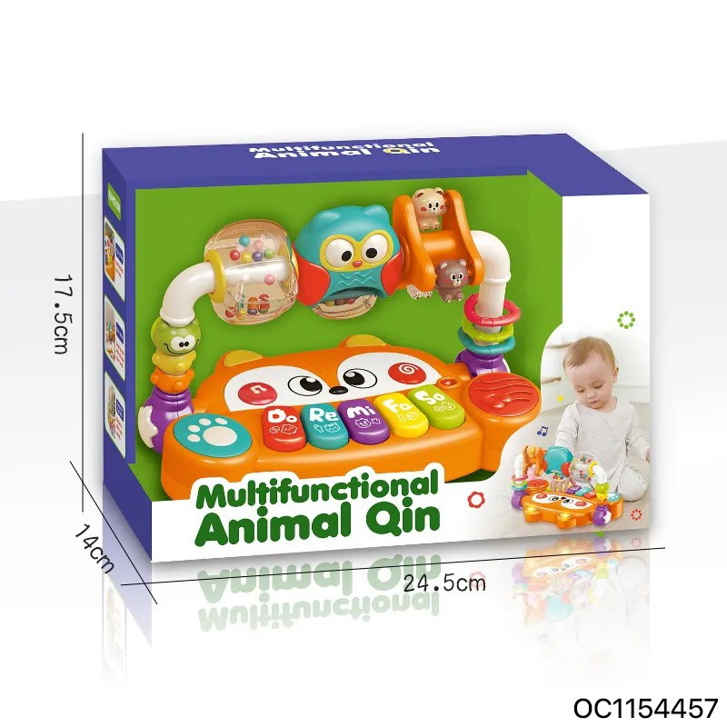 Wholesale Toy Piano Electronic Child Interactive Baby Sensory Musical Keyboard for Kids