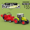 Wholesale 3 Pieces Construction Friction Simulation Farm 1: 55 Scale Children Car Toy Set